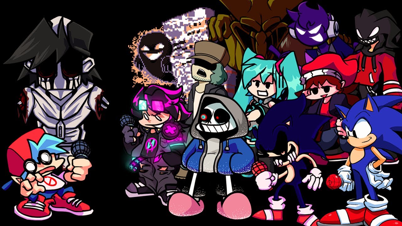 Monochrome But Different Characters Sing It 🎤 (FNF Everyone Sings Monochrome)