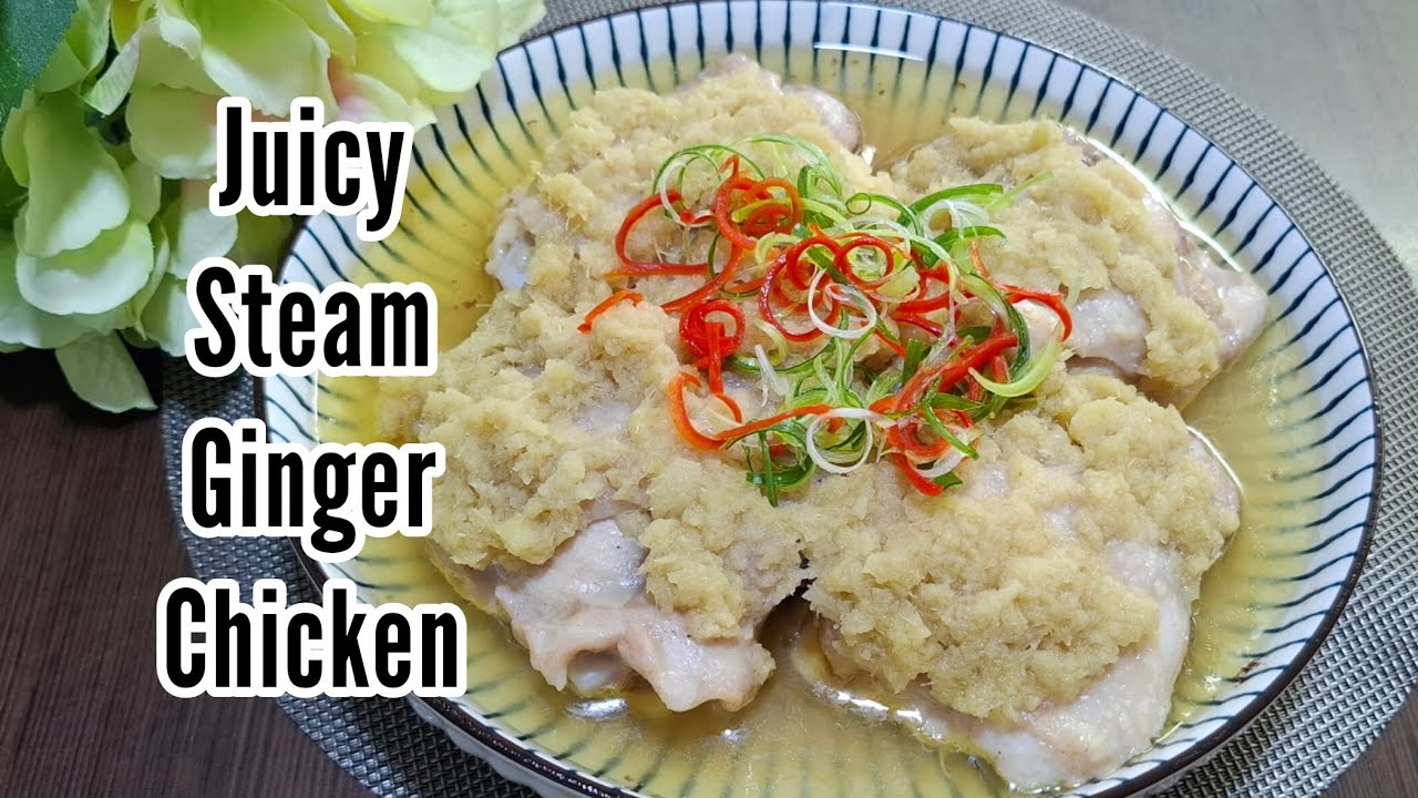 Ayam Kukus Lembut Gurih / Easy Juicy Steamed Chicken Recipe 