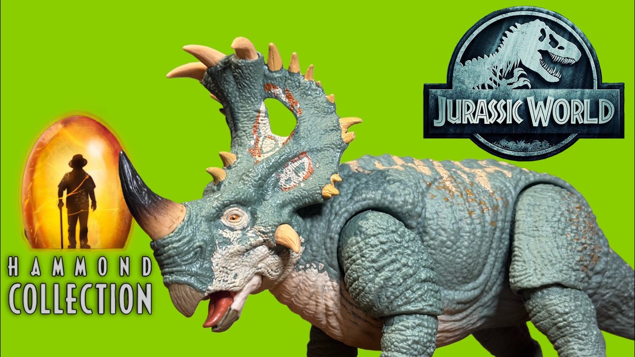 Обзор игрушки-динозавра из коллекции Hammond SINOCERATOPS «МИР ЮРСКОГО ПЕРИОДА»
