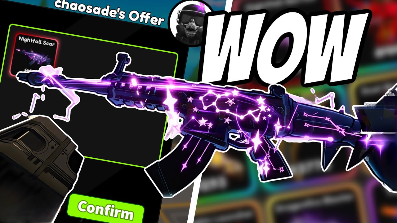 What People Offer For THE RARE Nightfall Scar in (Roblox Hypershot)