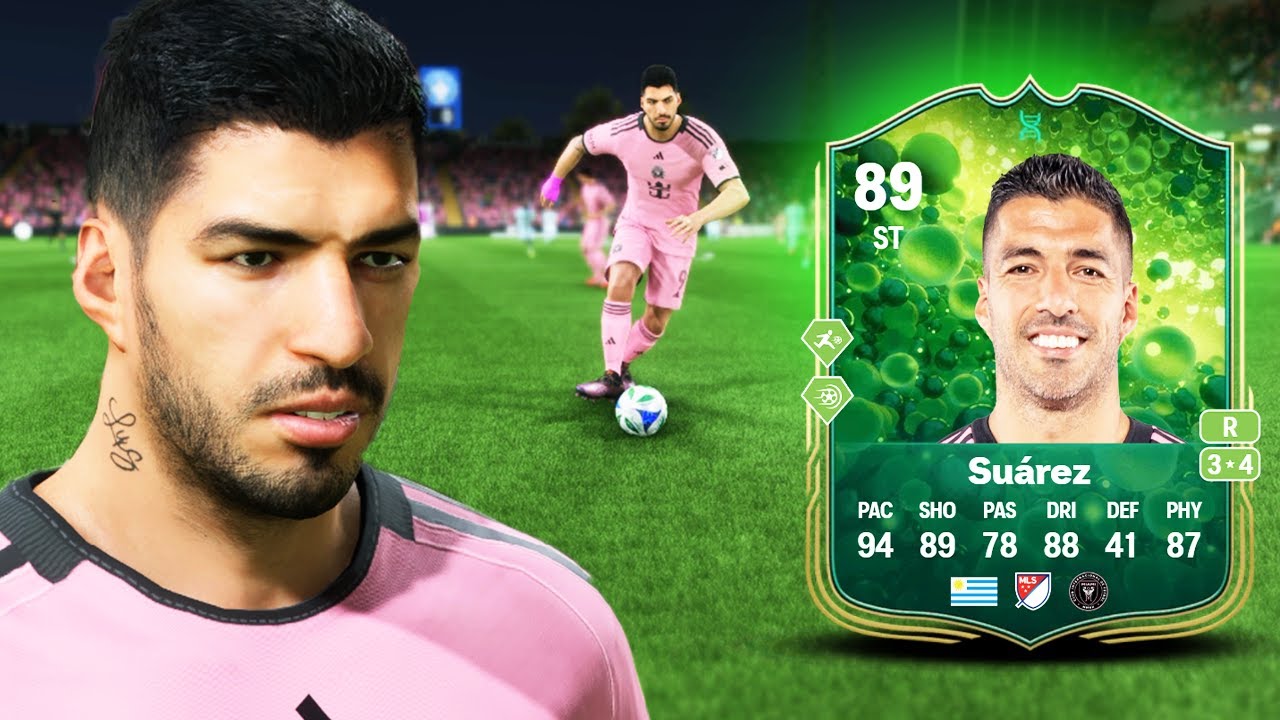 89 JUST LIKE JAMIE EVOLUTION SUAREZ PLAYER REVIEW | FC 25 ULTIMATE TEAM