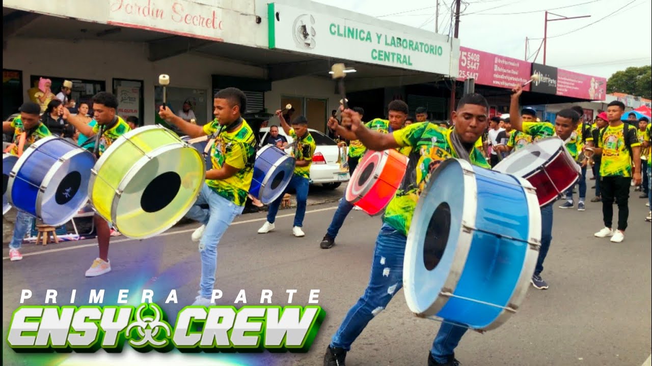 DESFILE DE DAVID, 6TA PARTE, SECCIÓN DE BOMBOS [ENSY CREW] 1RA PT [01 DE OCTUBRE 2023] BANDA 21DNV💚