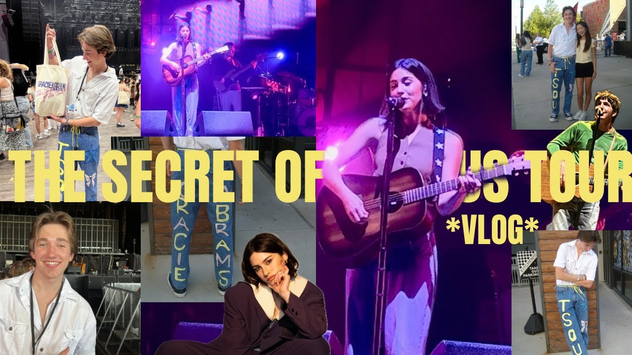 gracie abrams *TSOU* tour vlog!!!