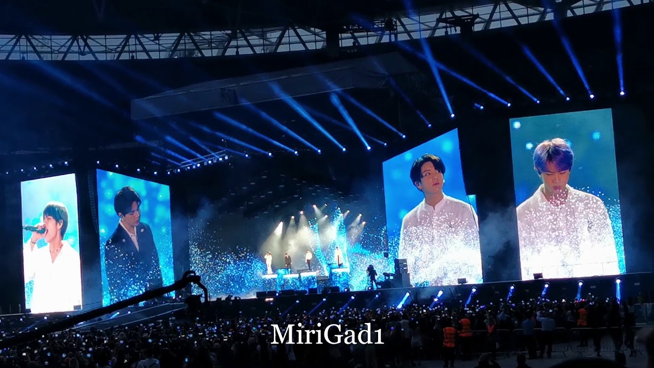 BTS The Truth Untold - Wembley London fancam 06022019