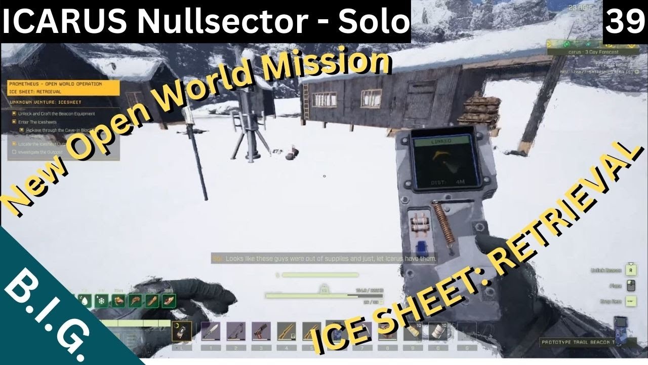 Icarus Solo - Null Sector - Ice Sheet: Retrieval
