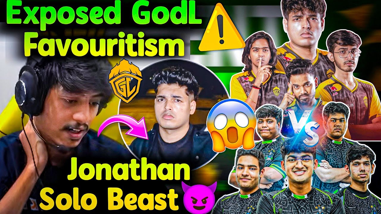 ShadowOG Expose🚨 Favouritism In GodLike😱? Appreciate Jonathan Solo Game🔥