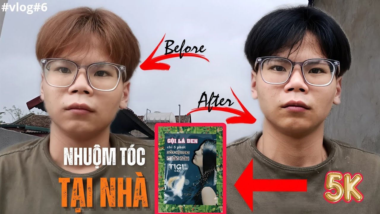 Vlog #6: Nhuộm Tóc Tại Nhà 