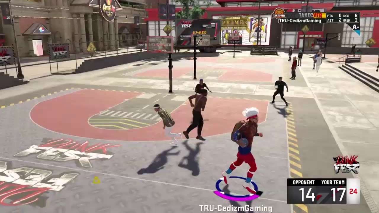 Running Park Come Threw