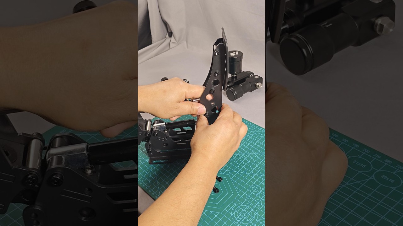 Upgrade Simnet SP Pro Brake Pedal to a hydraulic-style feel with Simnet Hydro Pro-Link Kit (A-HPK)