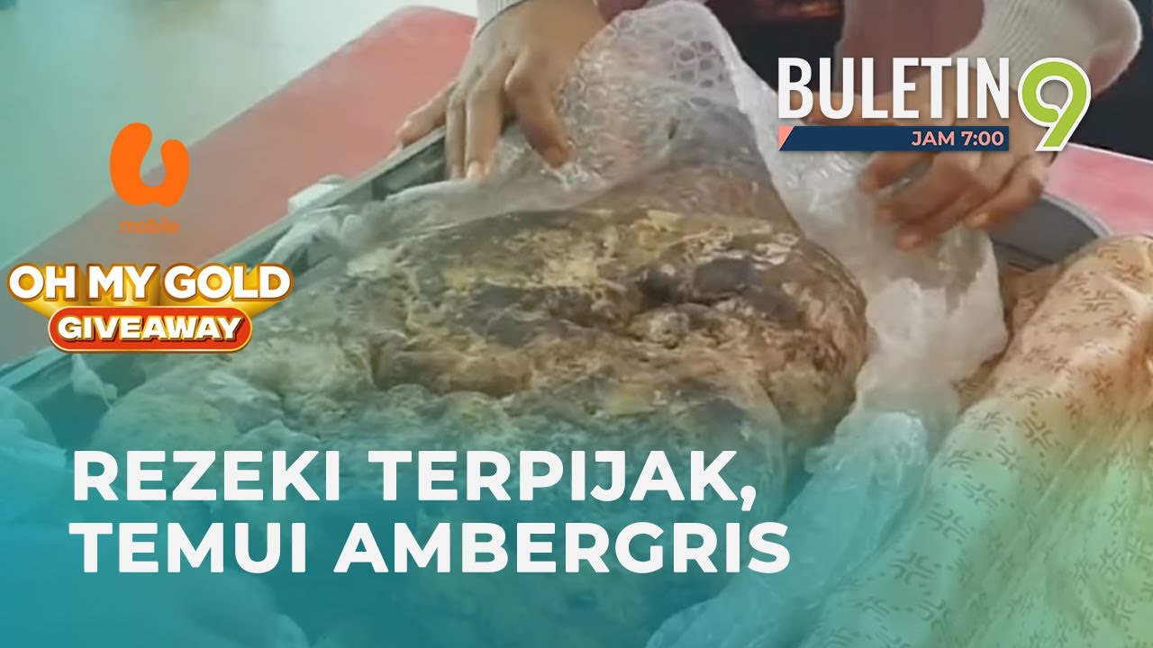 Wanita Temui Objek Dipercayai Muntah Ikan Paus