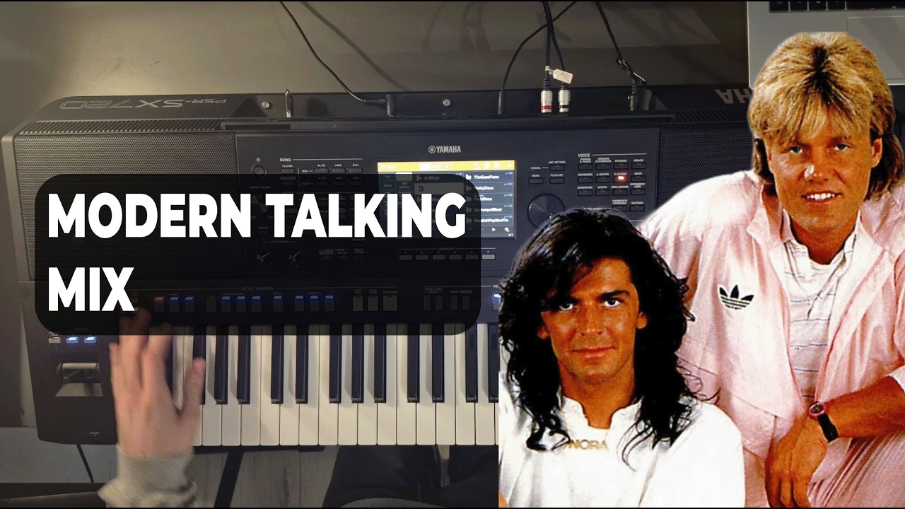 Modern Talking Popular Hits on Keyboard YAMAHA SX 720