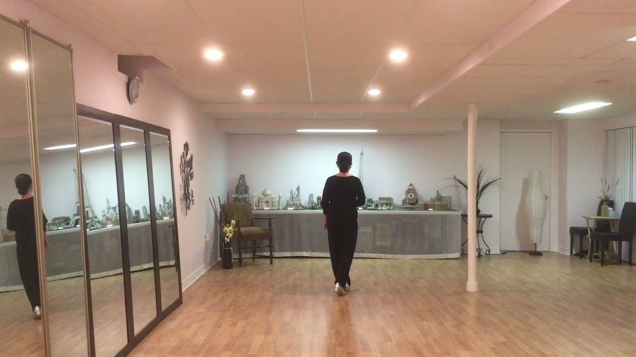 Bye Bye Paris Line Dance (with teaching)