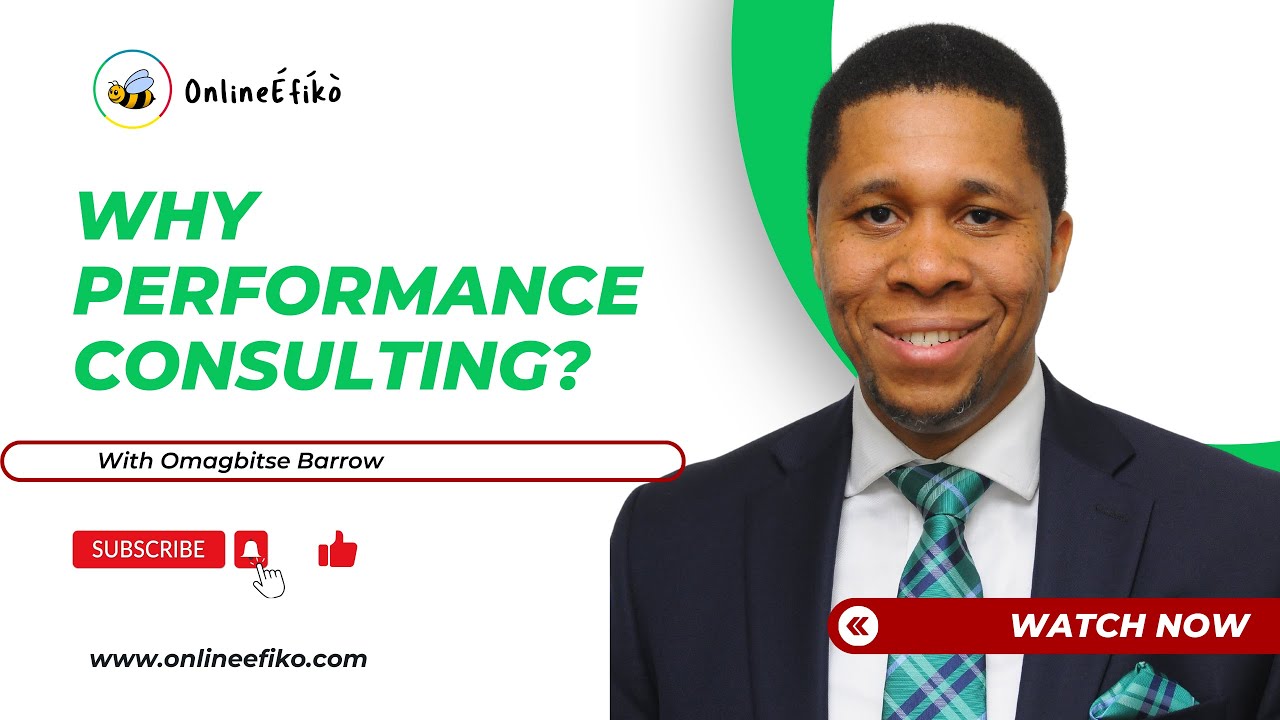 Why Performance Consulting?