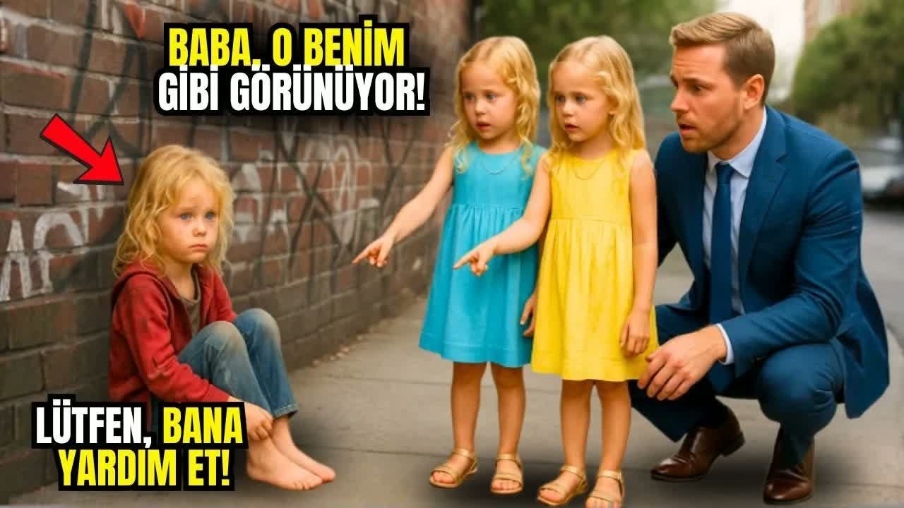 ＂O BİZİM KARDEŞİMİZ Mİ？＂ DEDİ MİLYONERİN İKİZLERİ – DİLENCİYE BAKTIĞINDA DONDU...