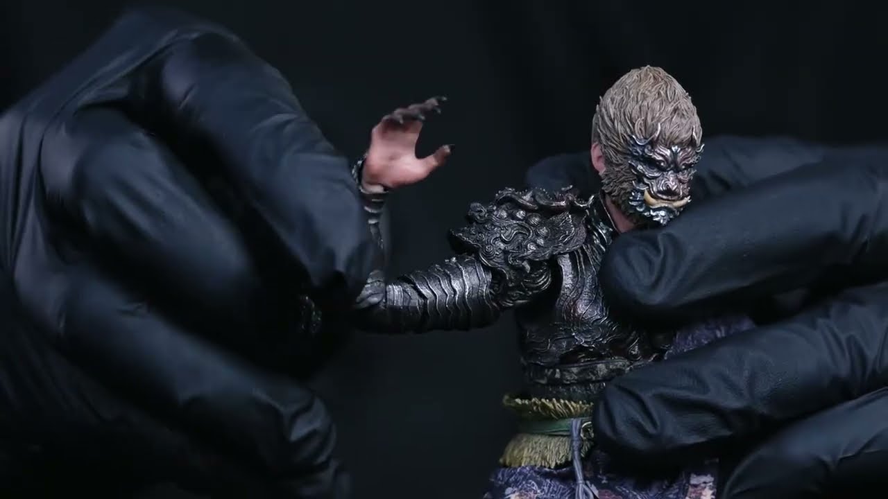 INART Wukong 1/12 The Destined One in the Bronze Armor Set Action Figure Unboxing