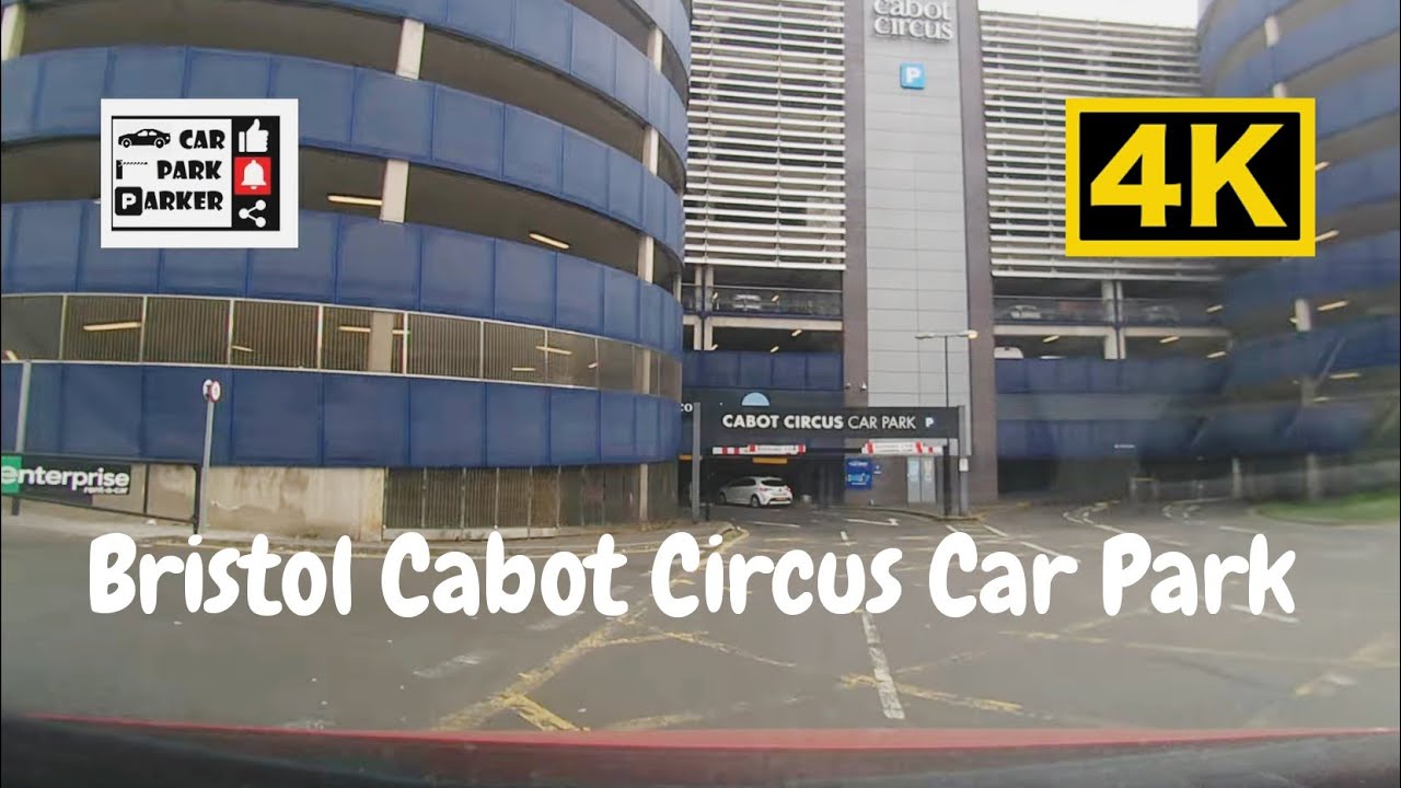 Bristol Cabot Circus Car Park In&Out 4K