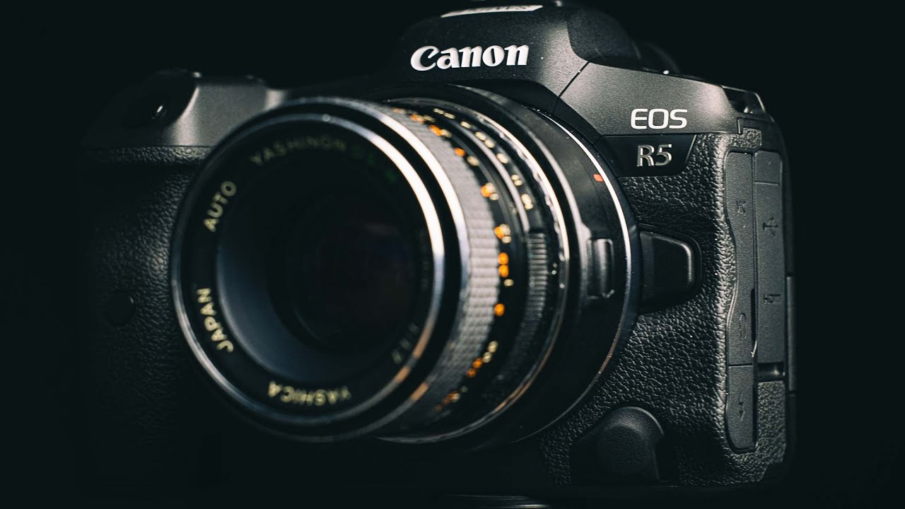 Как использовать винтажные и мануальные объективы на Canon EOS R5