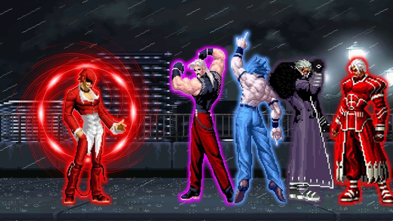 (Mugen World) C.Iori Blood Vs Ultimate Bosses Team