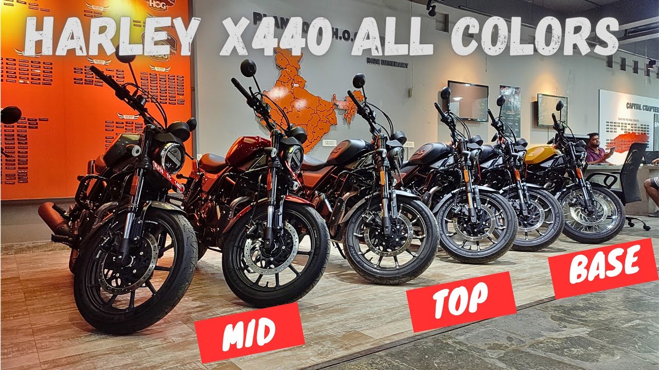 Finally Harley X440 is Here : All Variants with Faetures Changes! All Colors! On road price !