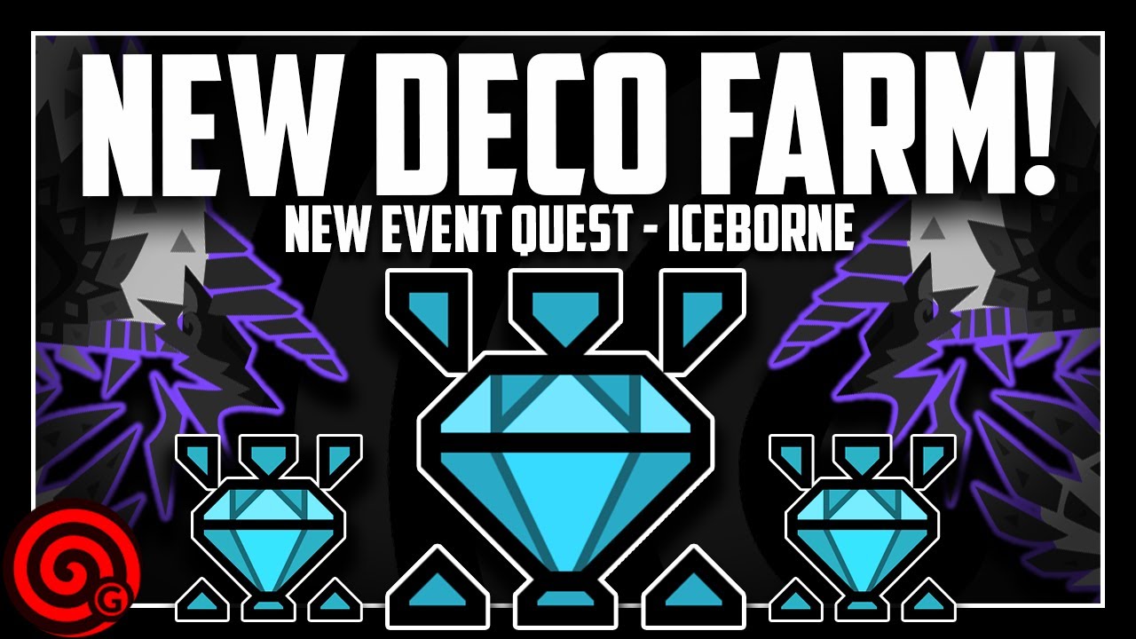 💎 NEW DECORATION FARM - More than a Carved Feystone per minute! | MHW Iceborne 💎