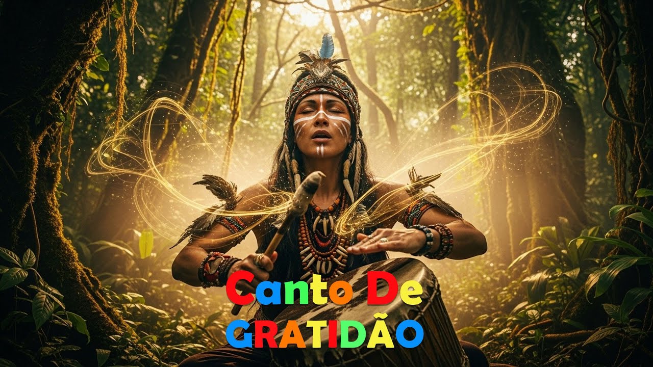 🌿 Canto Xamânico de Gratidão | Música Ancestral para Cura e Conexão Espiritual