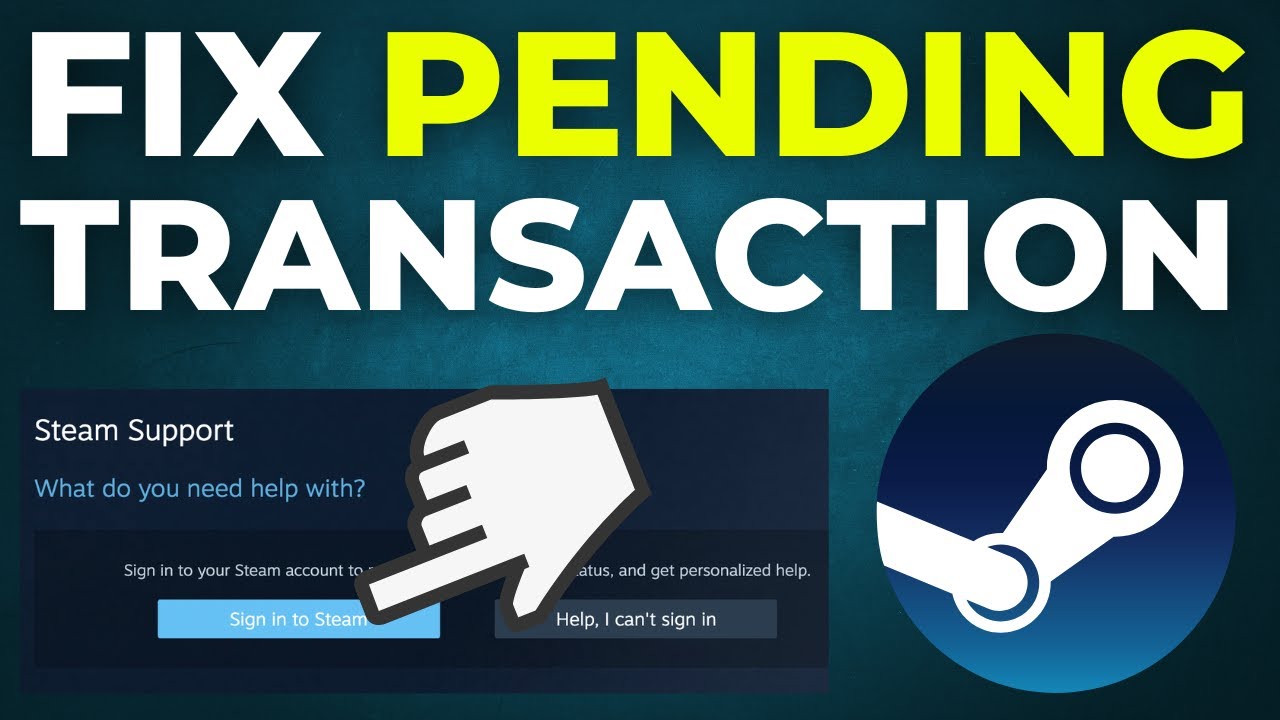 How To Fix Steam Pending Transaction Error (2025)