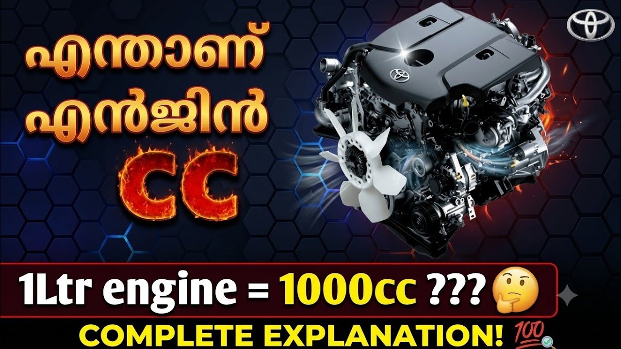 engine cc Malayalam | how to calculate cc | basic engine terminology Malayalam  automobile Malayalam