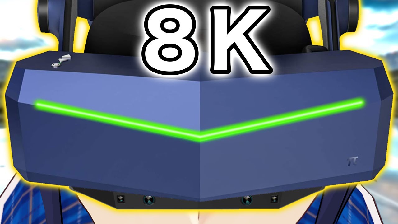 解像度と視野角が高すぎるVRゴーグル『Pimax Vision 8KX』をレビュー！【なでしこ大和】