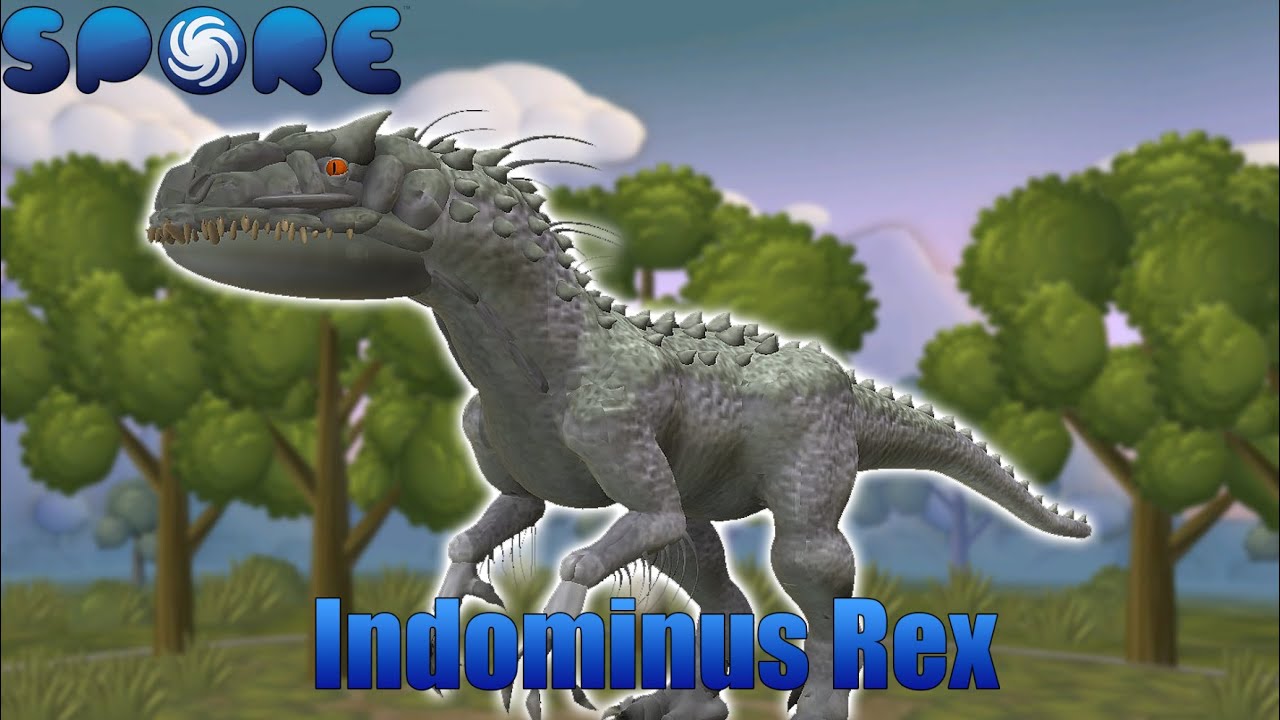 I Made The Indominus Rex In Spore!