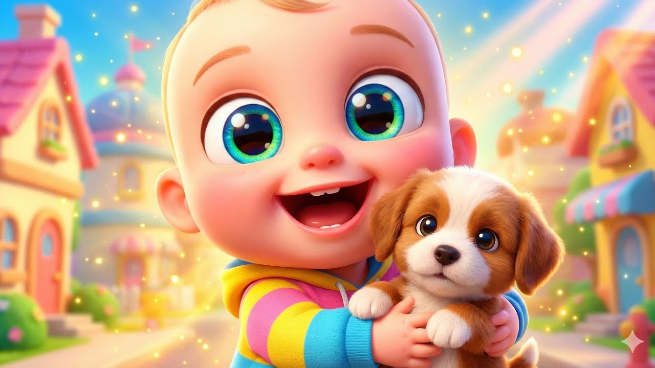 Little Baby Helpers in Baby Town | Lullidoo Nursery Rhyme | 