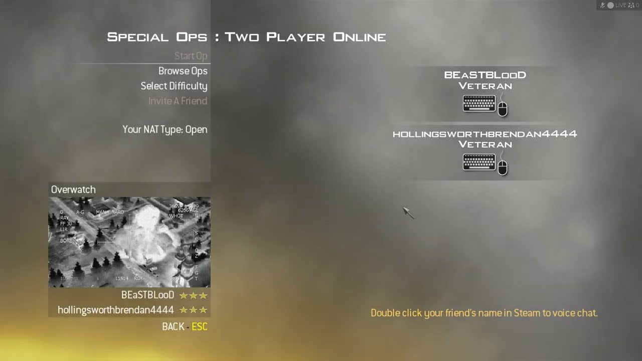 Call of Duty  Modern Warfare 2 lag on co op pc with my brother@blackopsnoob6 @BeaSTBLooD_01 