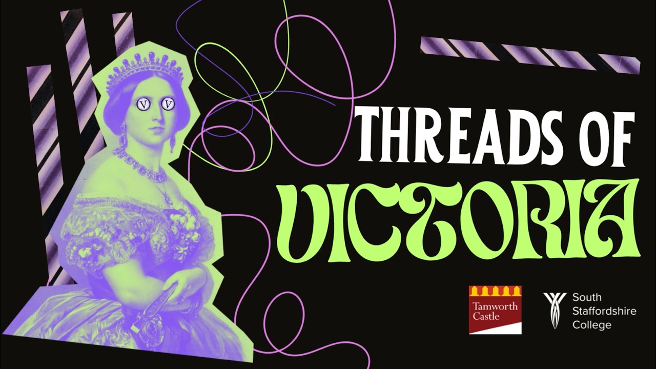 Threads of Victoria - Tamworth Castle Projection