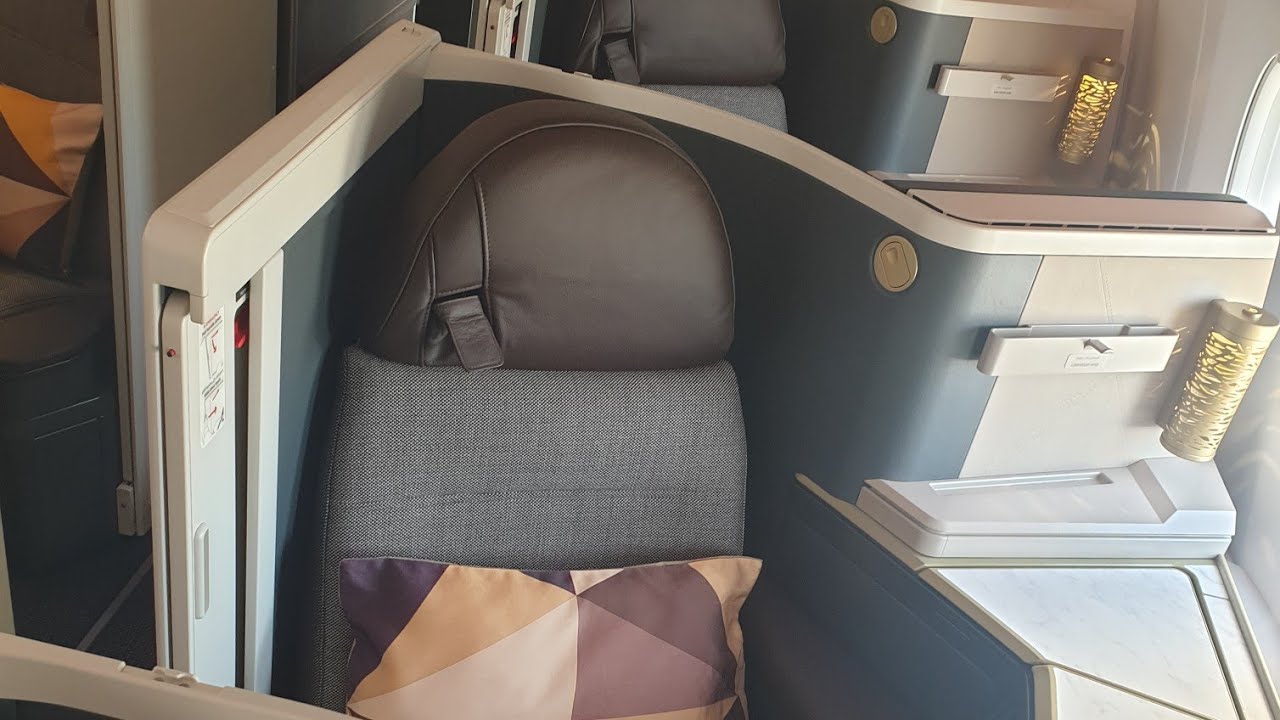 Etihad A350-1000 Abu Dhabi to Istanbul Business Class