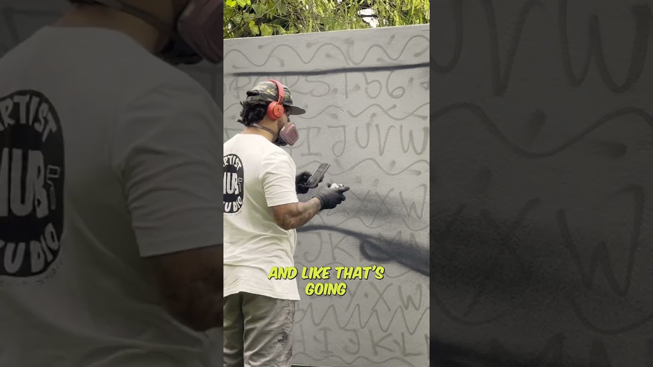 Did you know this? The doodle grid- #graffiti#art #mural #howto #streetart #howtograffiti #painting