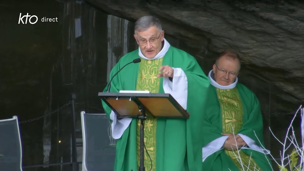 Messe de 10h à Lourdes du 14 janvier 2024