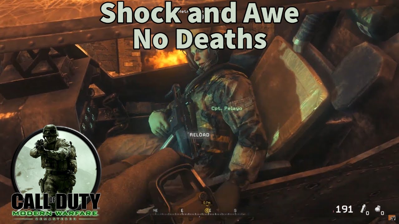 COD4: Modern Warfare Remastered - Shock and Awe [Hardened No Deaths]