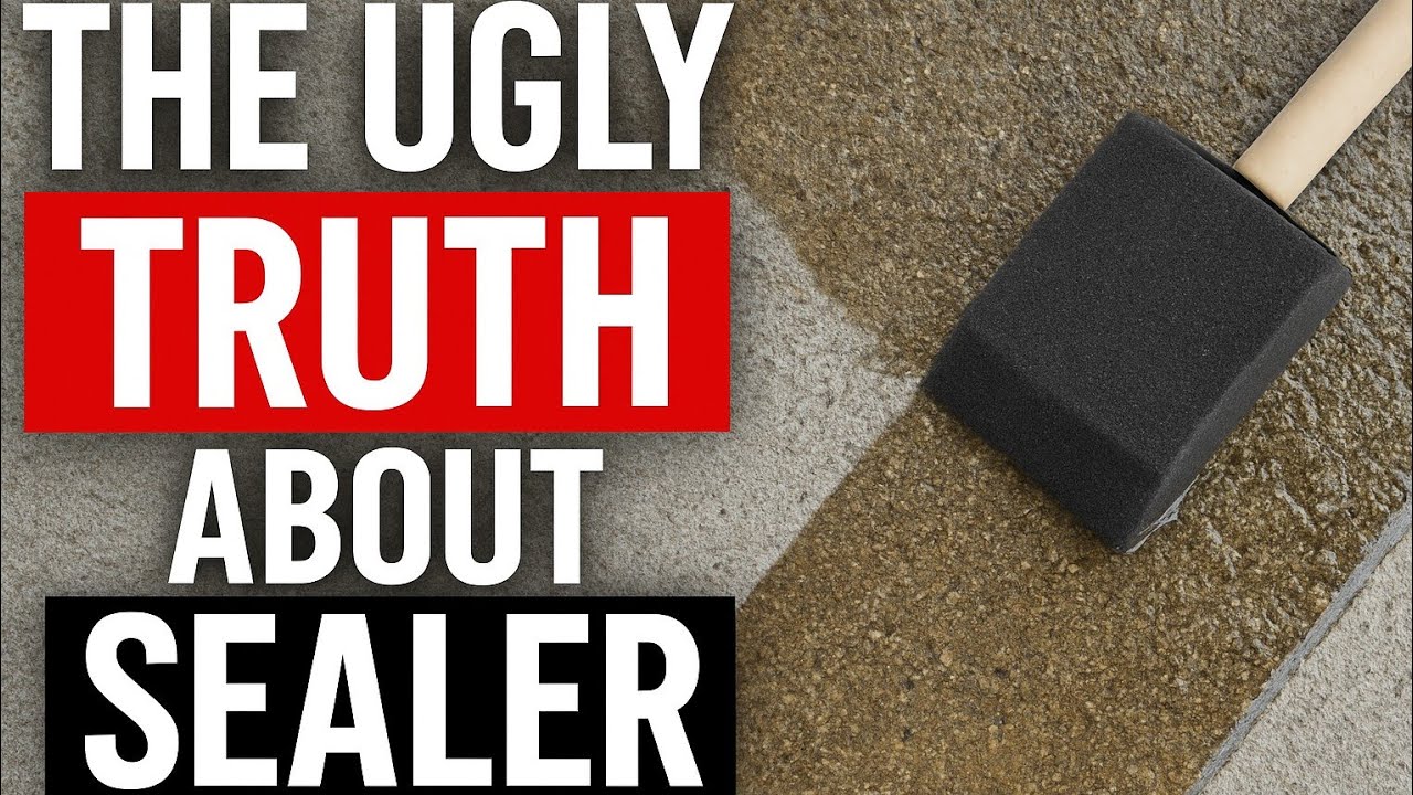 THE UGLY TRUTH ABOUT CONCRETE SEALERS