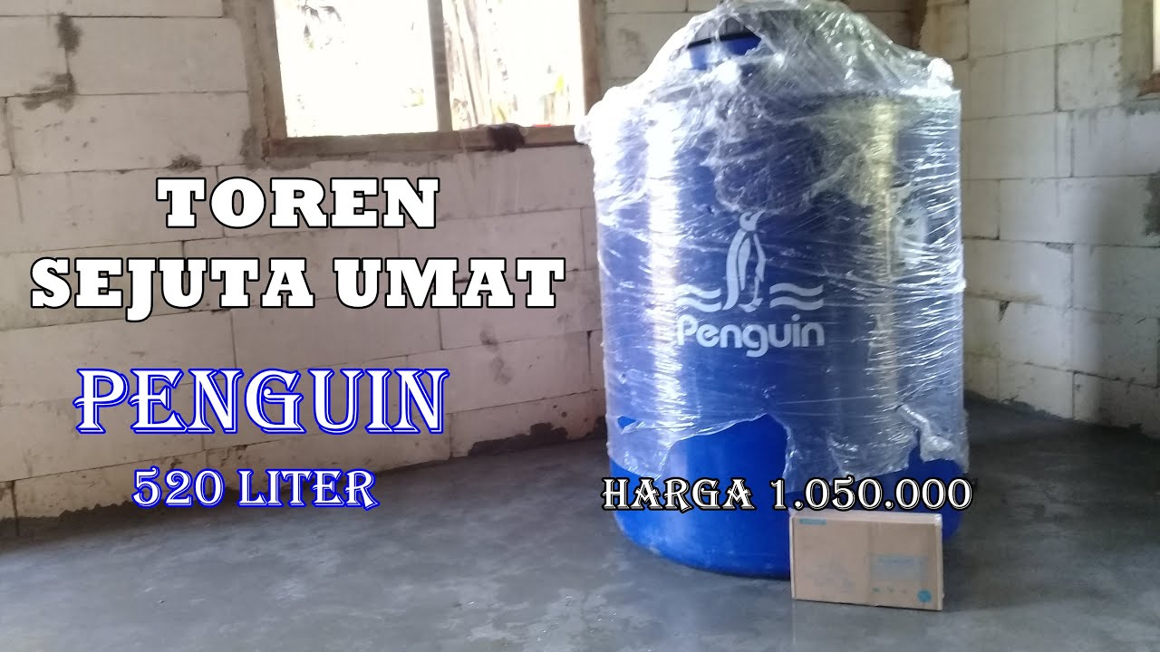 Review dan Cara Memasang Aksesoris Toren Penguin 520 Liter || CAS Tutorial Channel