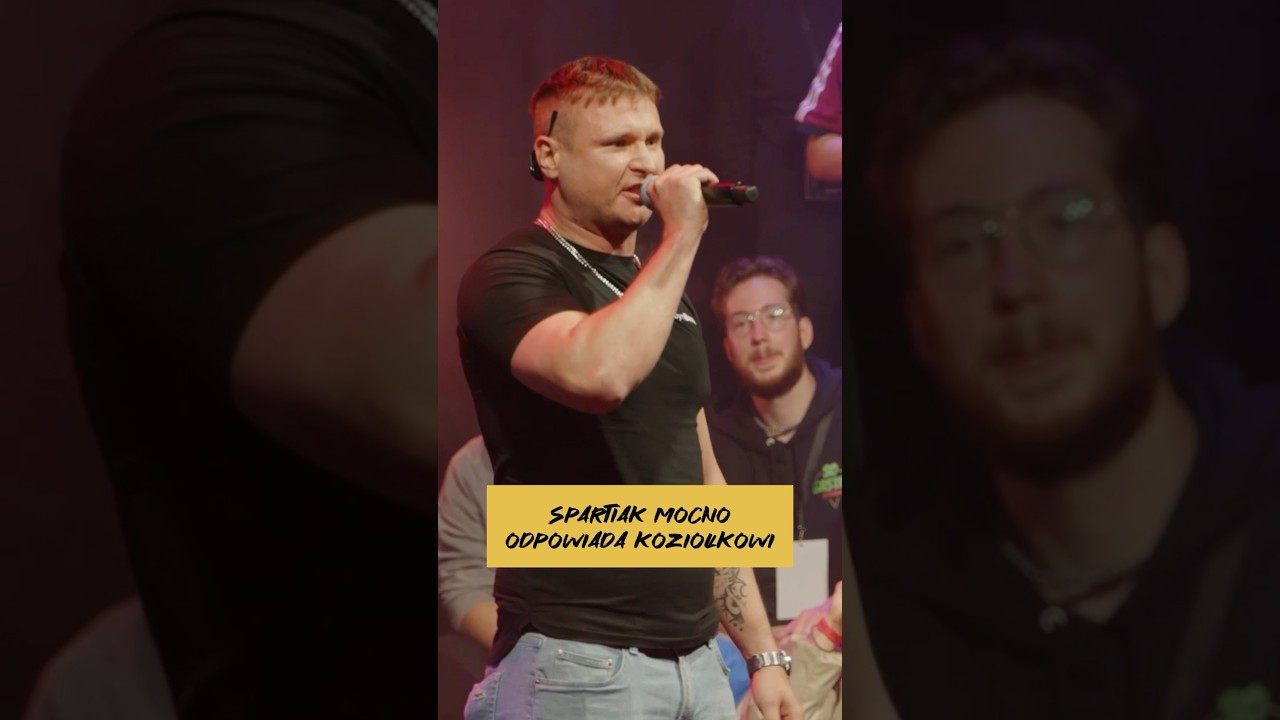 Spartiak wulgarnie odpowiada Koziołkowi 