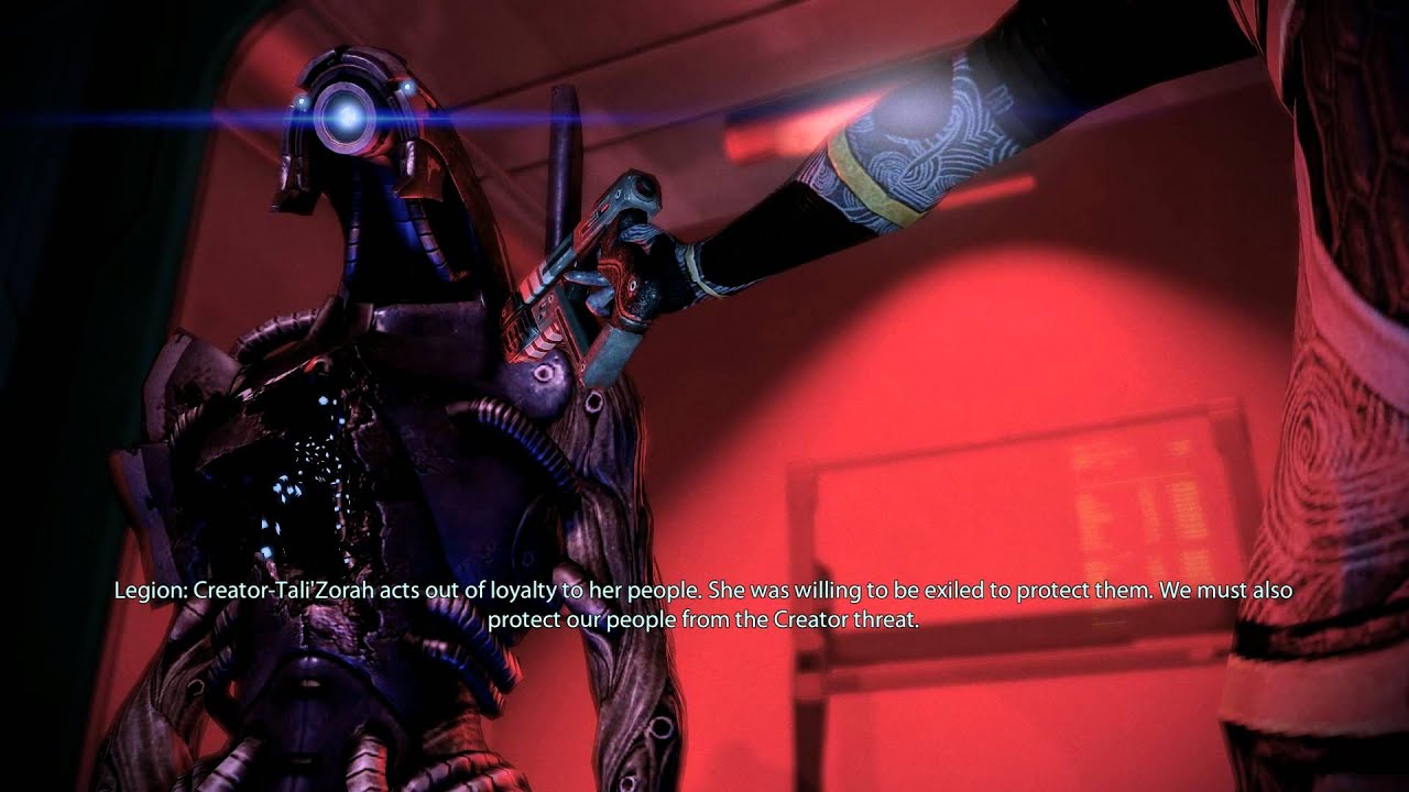 Mass Effect 2 - Tali VS Legion