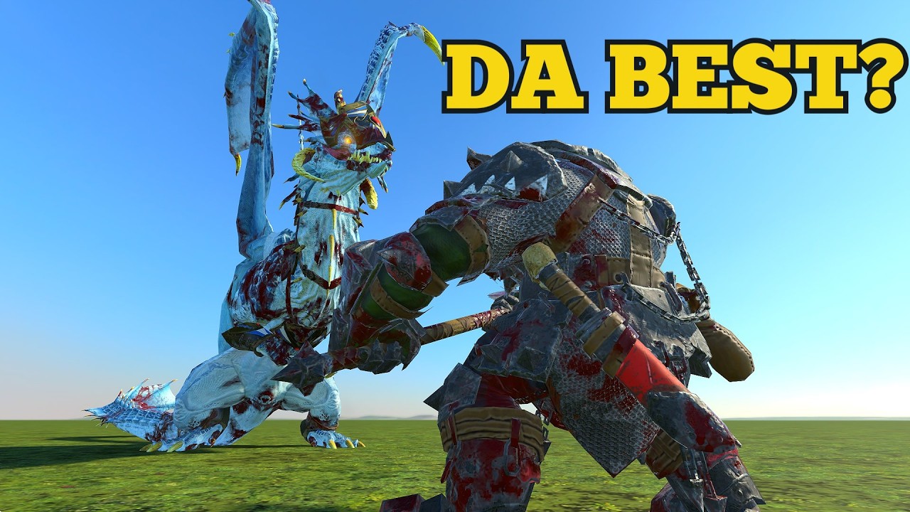Can Grimgor Survive 5 Legendary Ordertide Lords? | Total War Warhammer 3