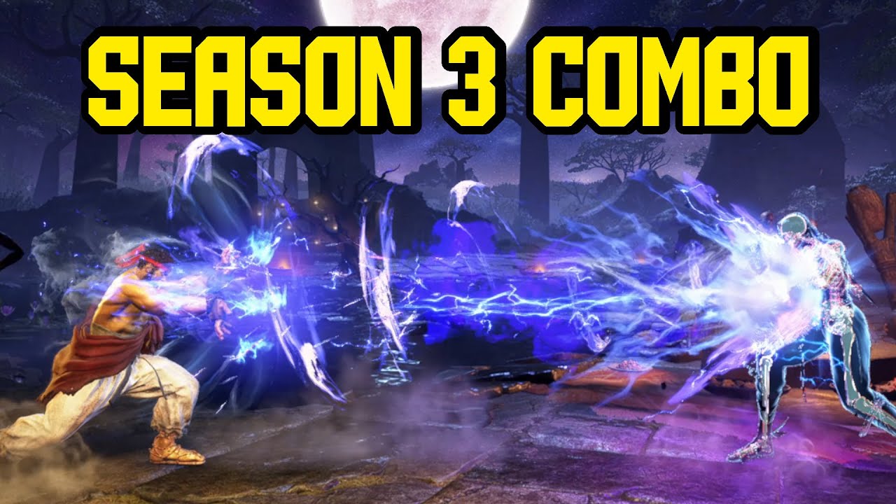 RYU GOT A RAILGUN!? - SF6 Season 3 Combo Showcase