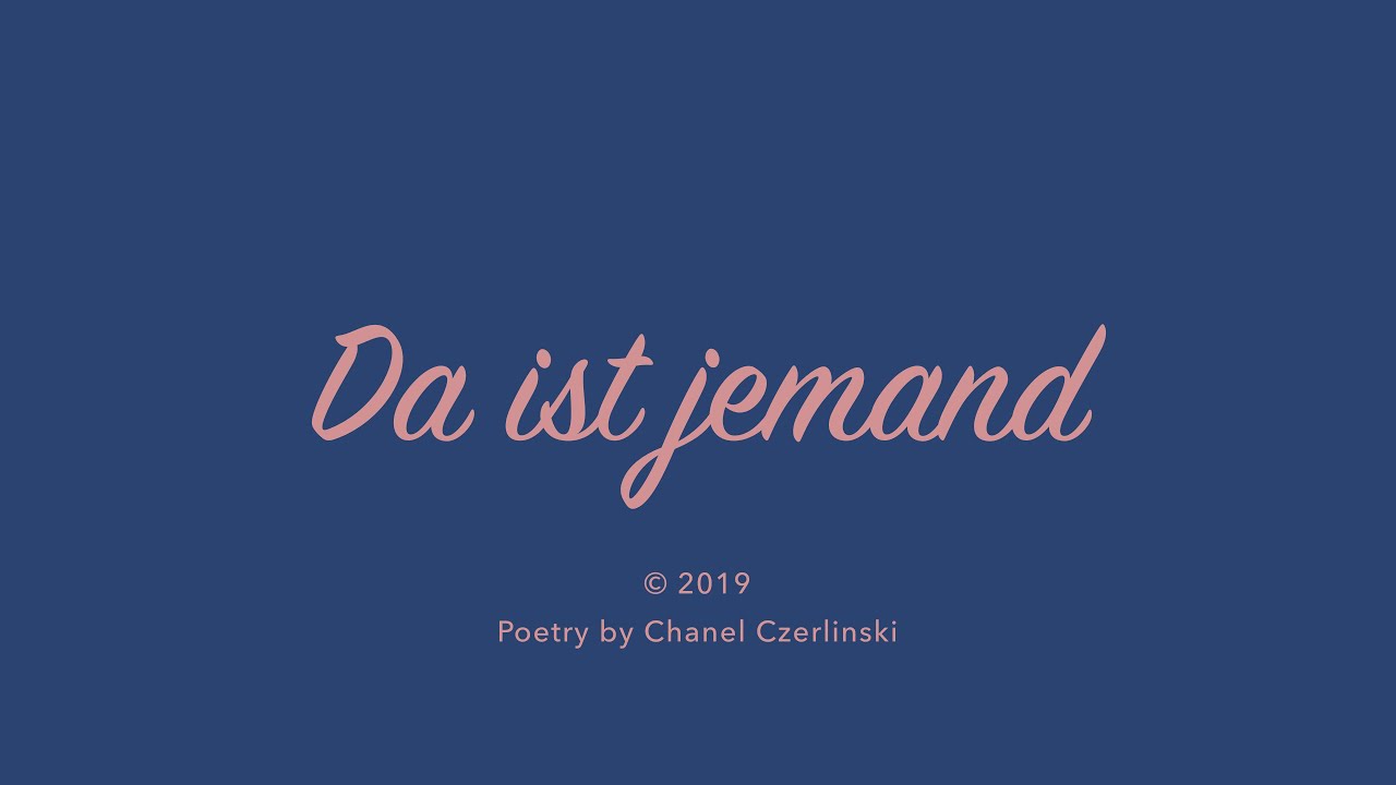 Da ist jemand | Christliches Spoken Word | Poetry