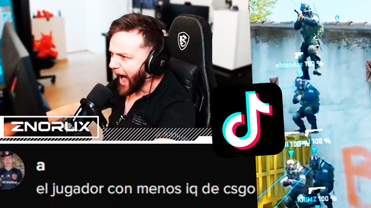 REACCIONADO a TikToks de COUNTER STRIKE... | CS:GO