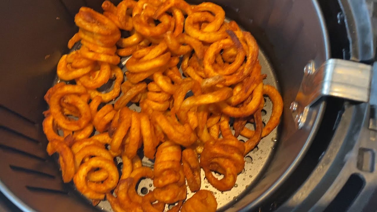 Arby's Frozen Curly Fries In Air Fryer - So Crispy! Restaurant taste without leaving your house! 🍟