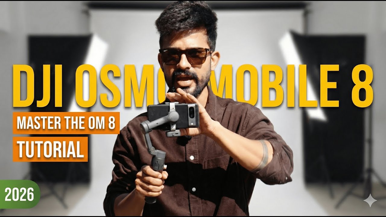 DJI Osmo Mobile 8 TUTORIAL Guide for Beginners: How to Use and Setup
