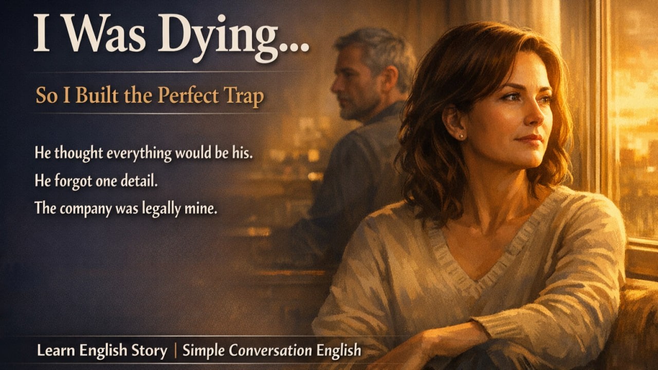 Learn English Through Story | I Was Dying So I Built the Perfect Trap for My Husband