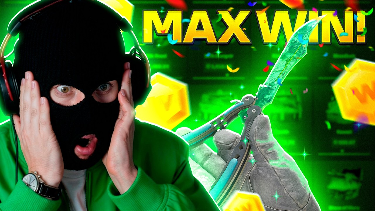 WE UNBOXED AN EMERALD BUTTERFLY KNIFE!!! (WTF)