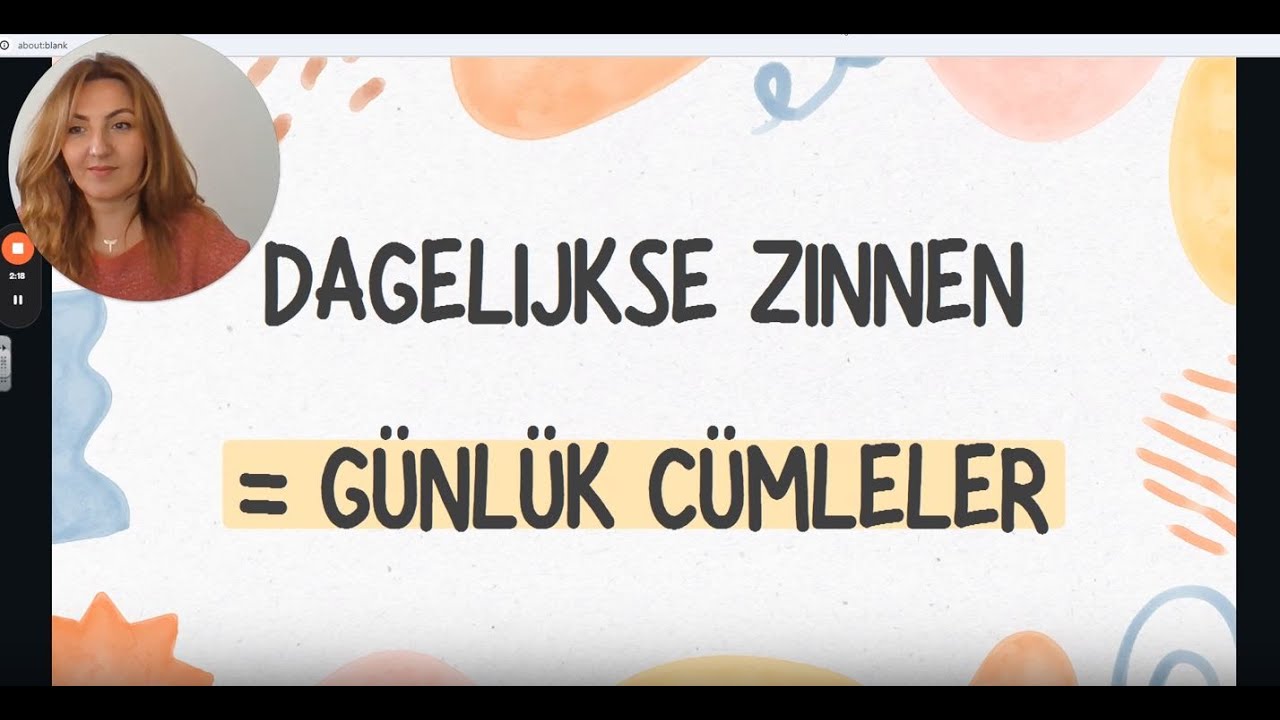 NT2 - #nederlandsleren - DAGELIJKSE ZINNEN - G&Uuml;NL&Uuml;K C&Uuml;MLELER  #hollandaca&ouml;greniyorum  #breakhtrough