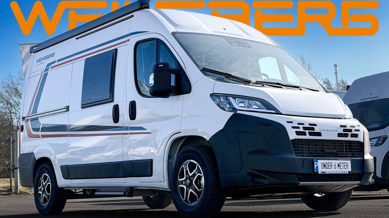Weinsberg CaraBus 540 MQ 2026 – Automat & Arktis-pkt | Kompakt 3-bäddad plåtis med golvvärme, 541cm
